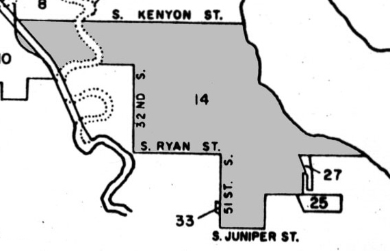 Annexation Map of Rainier Beach
