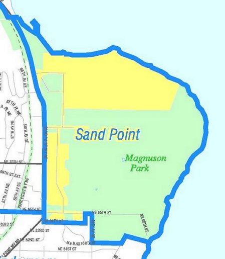 [Map of
SAND-POINT]
